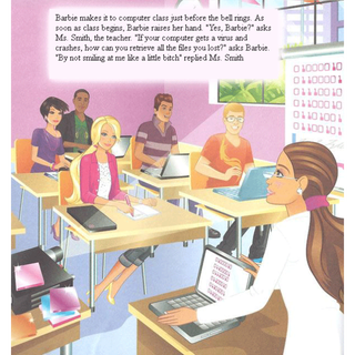 Illustration for article titled Las mejores reacciones de Internet a la Barbie programadora